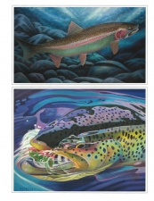 H20 magazine, AD Maddox, fly fishing art, fly fishing artist, AD Maddox Art, Hopper Snack