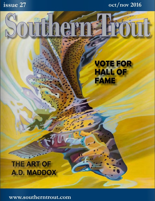 Southern Trout Cover, ad maddox art
