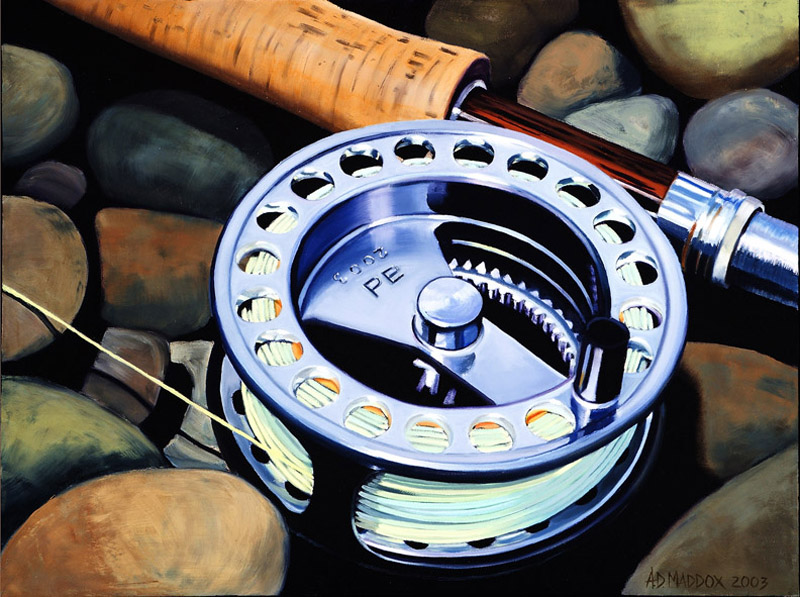 Custom Sage, Fly Fishing Art, Prints, AD Maddox